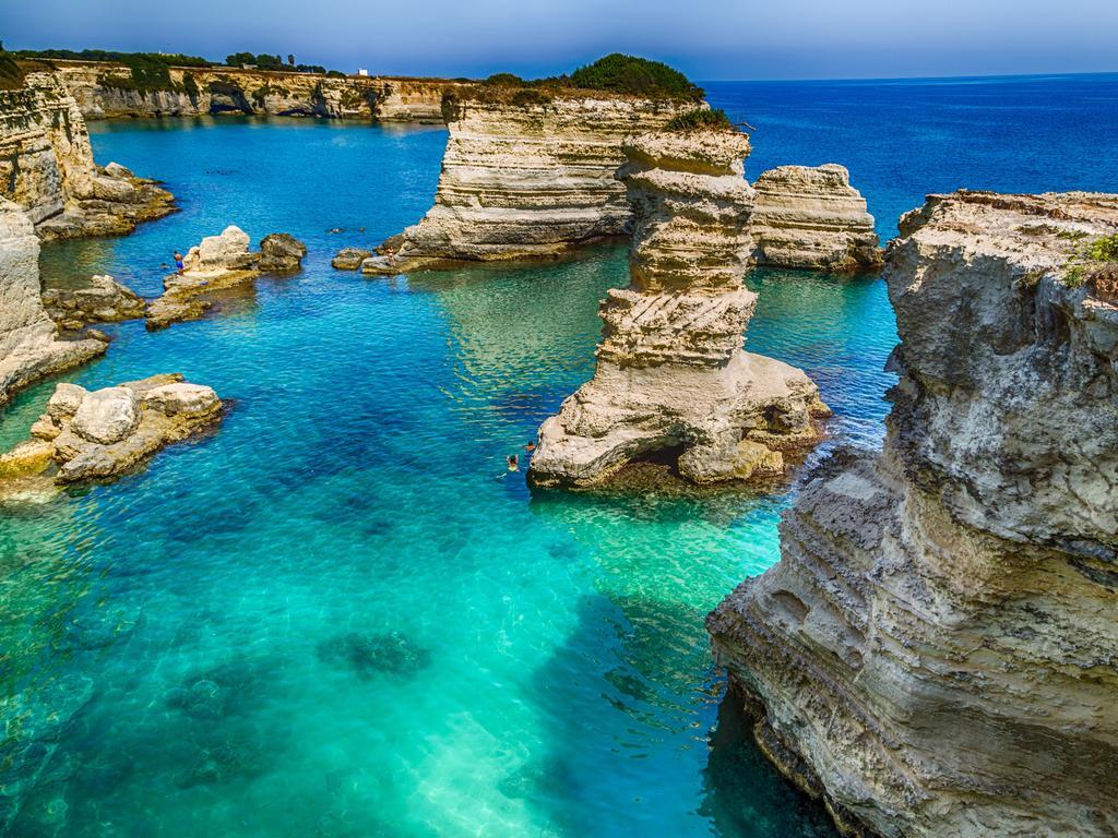 Luxury Beach Villa Puglia Italy Пульсано Экстерьер фото